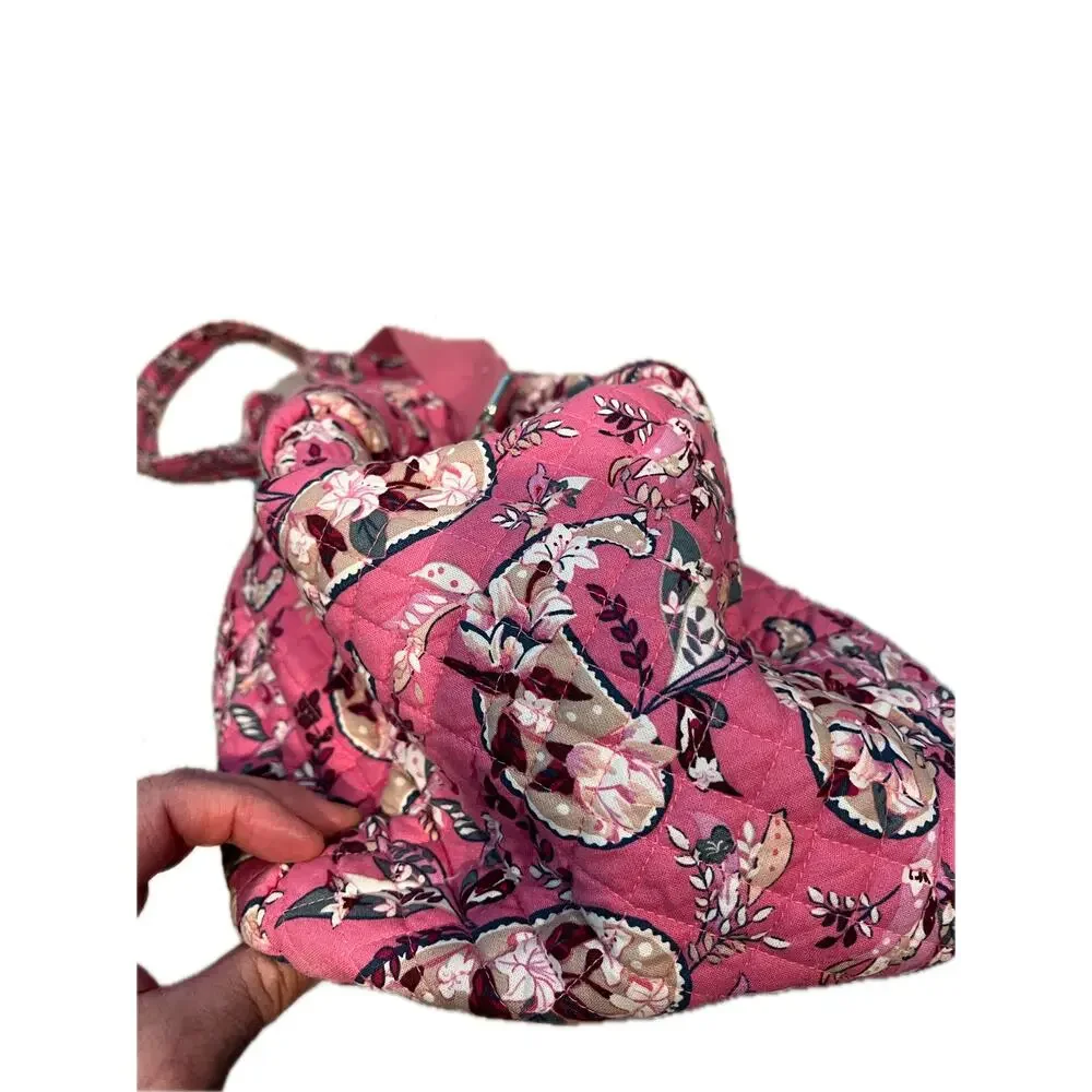 Pink Paisley Soft Shell Tote/ Duffel Bag 20